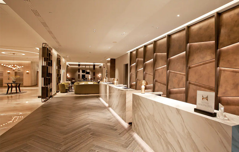 Hilton Milan大廳