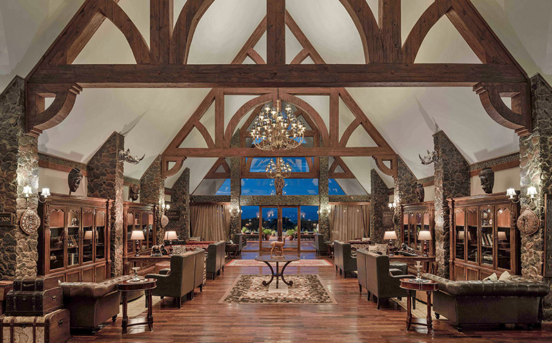 Ngorongoro Oldeani Mountain Lodge大廳