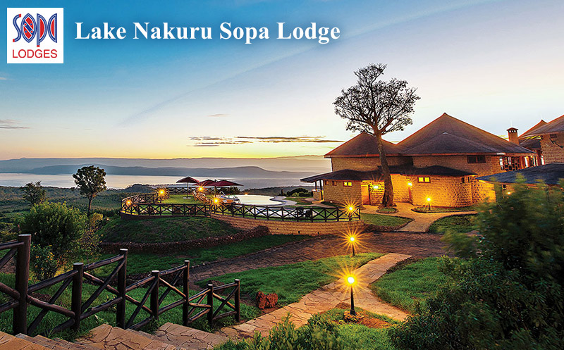 Lake Nakuru Sopa Lodge外觀