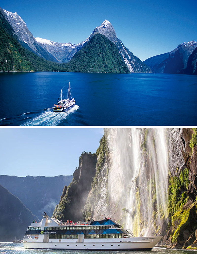 紐西蘭-米佛峽灣-塔斯曼海峽灣遊船-鏡湖