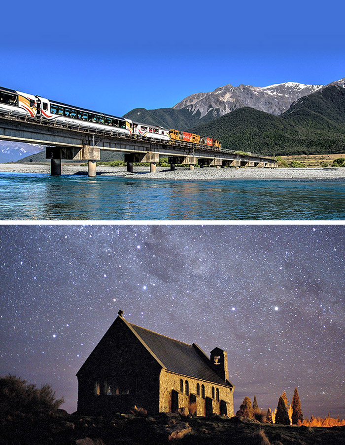 紐西蘭南北島旅遊-高山火車-蒂卡波湖