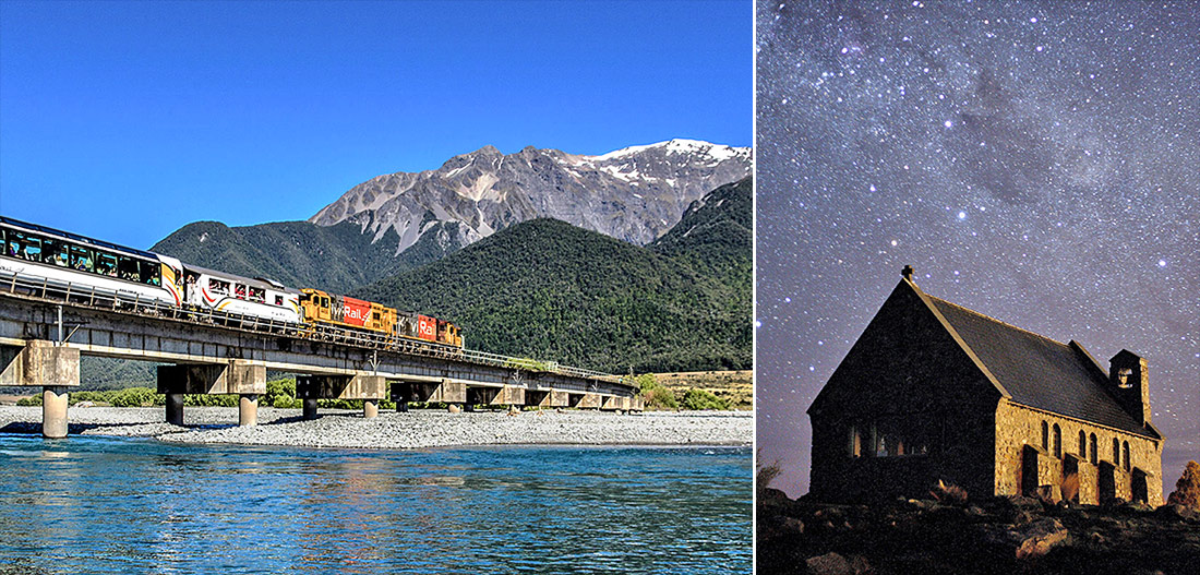 紐西蘭南北島旅遊-高山火車-蒂卡波湖