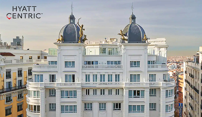 Hyatt Centric Gran Via Madrid外觀