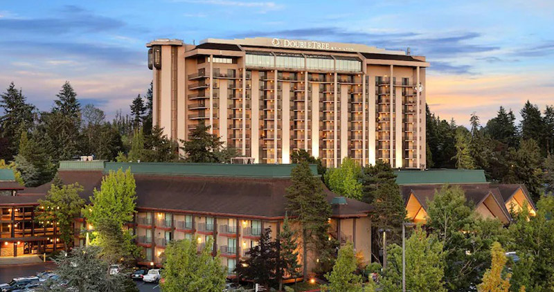 DoubleTree by Hilton Hotel Seattle Airport外觀