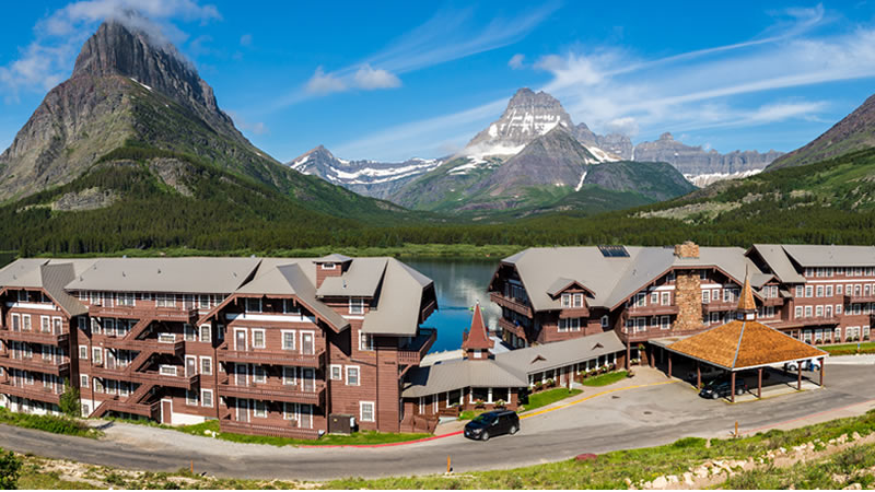 Many Glacier Hotel外觀